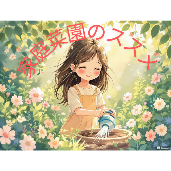 家庭菜園がくれる癒しと健康習慣
